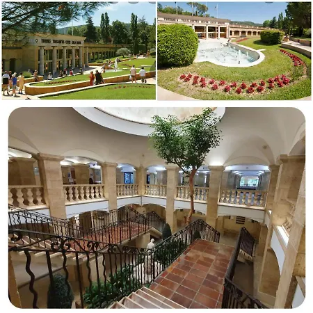 Coquet Classé Deux étoiles, Balcon Avec Table, Et Wifi Gréoux-les-Bains